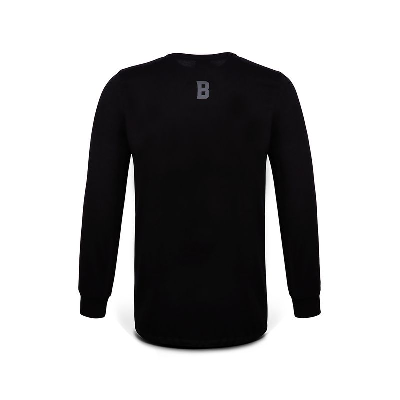 REMERA REPUBLICA MANGA LARGA CAB NEG NEGRO S-1-